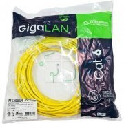 Furukawa patch cord Gigalan Green 15m U/UTP LSZH amarelo T568A/B