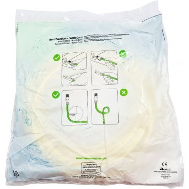 35120014 Furukawa patch cord Gigalan Green 15m U/UTP LSZH amarelo