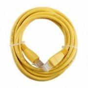 Patch Cord CAT.6 Furukawa 5M Amarelo Gigalan Premium U/UTP LSZH T568A/B