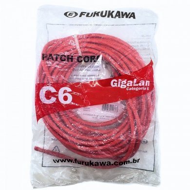 35120381 Furukawa  extensão solida Gigalan CAT6 CM 10M VM