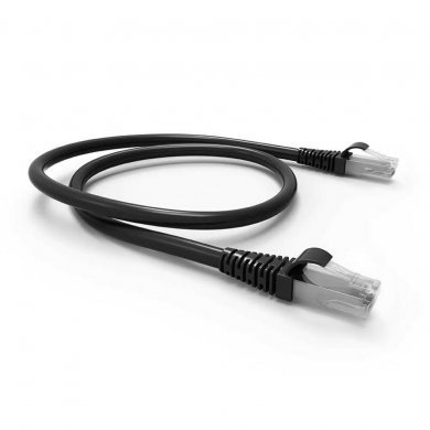 35123104 Furukawa patch cord CAT.6 CM 2.5m preto U/UTP T568A