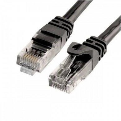 35123104 Furukawa patch cord CAT.6 CM 2.5m preto U/UTP T568A