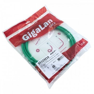 35123214 Furukawa Patch Cord CAT6 U/UTP Verde 2.5M
