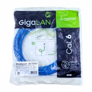 35123227 Furukawa Patch Cord CAT6 Gigalan LSZH Azul 5M