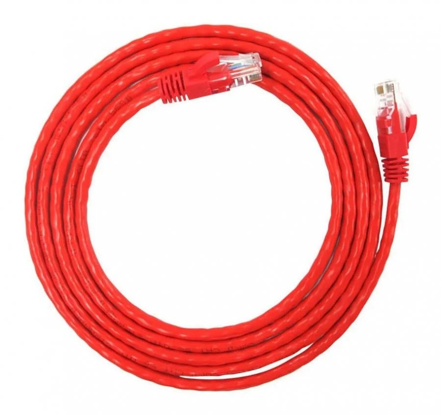 35123237 Furukawa Patch Cord CAT6 U/UTP LSZH Vermelho 5M