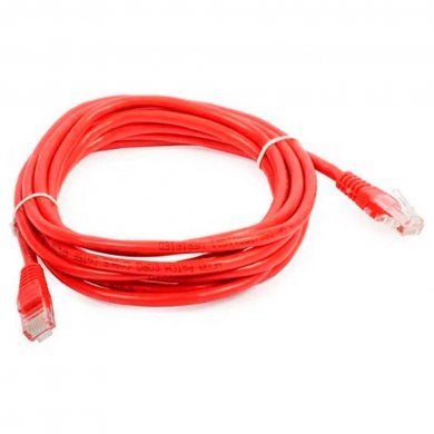 35123304 Furukawa Patch Cord CAT.6 CM 2.5 metros Vermelho