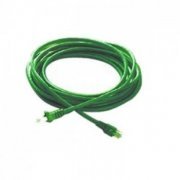 Patch Cord CAT.6 Furukawa Gigalan U/UTP 10 metros, Performance Garantida para Canal com até 6 Conexões (Verde)