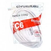 Furukawa patch cord CAT.6 Gigalan CM 3M branco 