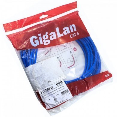 35123951 Furukawa Patch Cord Cat.6 Gigalan CM 10m Azul