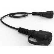 Patch cord CAT.6 Furukawa CMX U/UTP Gigalan Industrial Hibrido 5 Metros Cor: Preto