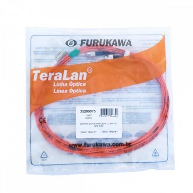 35200075 Furukawa Cordão Duplex Multimodo LC/ST-SPC 2.5M