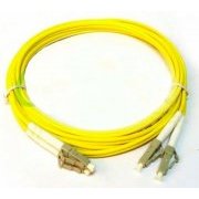 Furukawa Cordão Duplex Multimodo LC/LC-SPC 3M om2 2 fibras 50/125 LC para LC polimento SPC, cor amarelo 3 metros