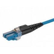 Furukawa Cordão Duplex Multimodo LC/ST-SPC 5M  om1 2 fibras 62.5/125 LC para ST polimento SPC cor laranja 5 Me