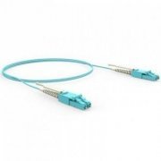 Furukawa Cordão Duplex Multimodo OM4 SC/SC-UPC 2.5M OM4 2 fibras 50/125 SC para SC polimento UPC, cor Acqua 2.