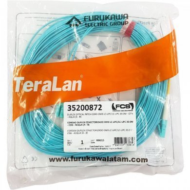 35200872 Furukawa Cordão Optico Duplex Multimodo LC/LC 20M