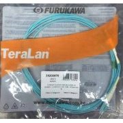 Furukawa Cordão Duplex MultimodoLC/LC-UPC 15M om4 2 fibras 50/125  LC para LC polimento UPC, cor acqua 15 metr