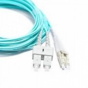 Furukawa Cordão Duplex Multimodo OM4 2FO LC/SC-UPC 2 fibras 50/125 LSZH Acqua 15 metros