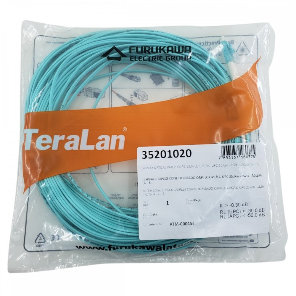 Patch cord ottiche duplex 50/125 OM3 SC/LC Optotecnika | Coel Distribution