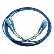 Furukawa Cordão Duplex Monomodo LC/LC-APC 3.0M 2 fibras 9/125 LC polimento APC LSZH, cor Azul 3 metros