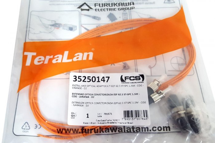 35250147 Furukawa Extensão Duplex Multimodo ST-UPC 1.5M