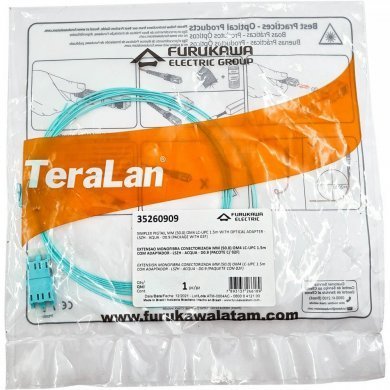 35260909 Furukawa Extensão Monofibra 50/125 LSZH OM4 LC-UPC 1.5m