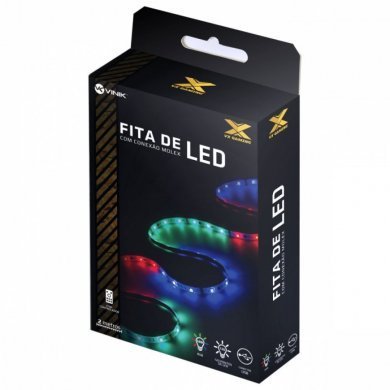 35659 Vinik Fita LED VX Gaming RGB USB 2 metros