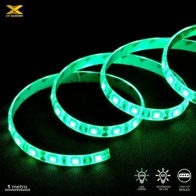 35662 Vinik fita de led VX Gaming LDM1 verde 1 metro