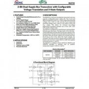 Ci 2T45 RS2T45 RS2T45XVS8 VSSOP-8 2.0mm x 2.3mm porta Buffer de barramento duplo com saídas de 3 estados