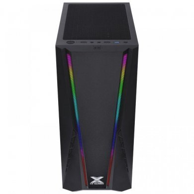 36267 Vinik gabinete gamer VX Gaming Feux RGB preto