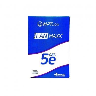 MPT Cabo Lan UTP Cat 5e CMX Branco 305M