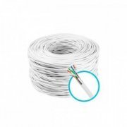 MPT Cabo Lan UTP CAT5e CMX Branco (venda por metro) 