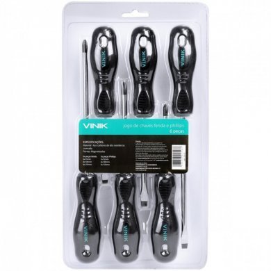 Vinik Jogo de Chaves de Fenda e Phillips