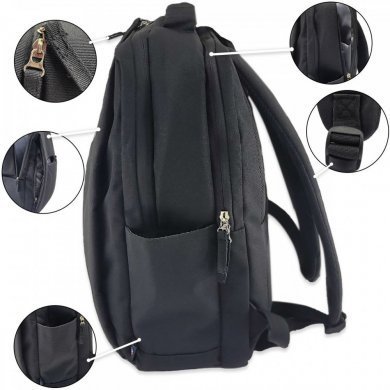World Bags mochila 3732A executiva premium slim