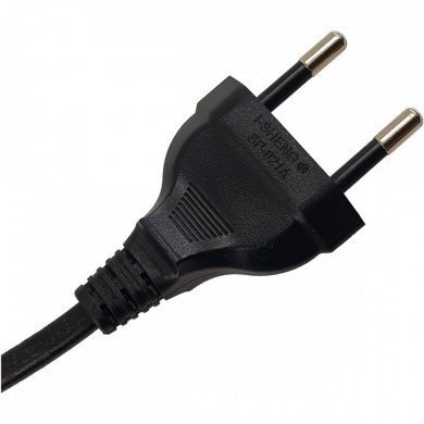 389G224A12N0980001 Cabo de energia bipolar 250V 10A 1.2 metros