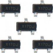4x Ci Transistor X17DJ Voltage Reference Shunt 2.5V SOT23 kit com 4 unidades