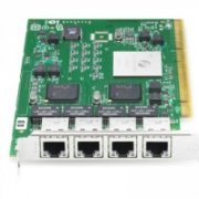 Placa de Rede Quad Port HP NC340T PCI-X 4 Portas Gigabit, PCI-X 64-bit/133MHz interface, Interfaces/Ports: 4 x