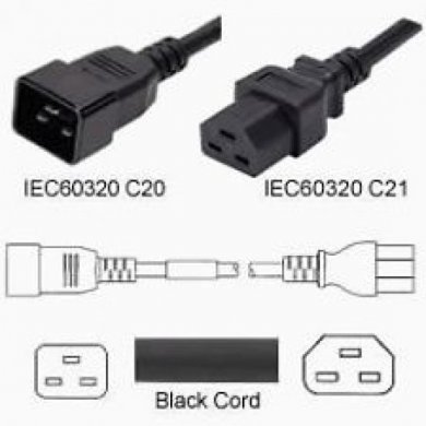 IBM Power Cord IEC 320 C19 C20