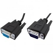 RoXline Cabo Extensor para Monitor VGA 10 Metros HD 15 Macho para HD 15 Fêmea
