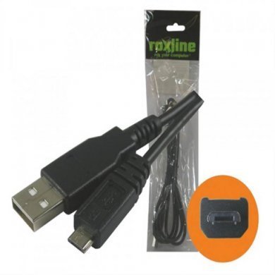 3.1.360 Roxline Cabo USB para Smartphone Micro USB