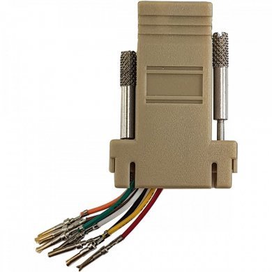 3.2.36 Adaptador DB9 RS232  femea para RJ45 femea