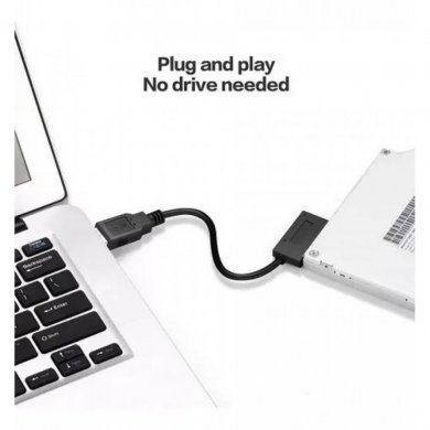 Adaptador Mini Sata Slimline para USB 2.0