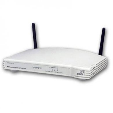 3CRWDR101A-75 Modem ADSL+ Roteador Wireless 3Com 54Mbps 2.4GHz + 4x LAN 10/100M