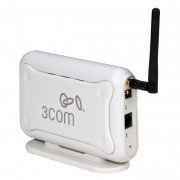 Access Point 3Com OfficeConnect 54Mbps PN: 3CRWE454G75 Padrões 802.11b e 802.11g 54Mbps, Criptografia 256-bit 