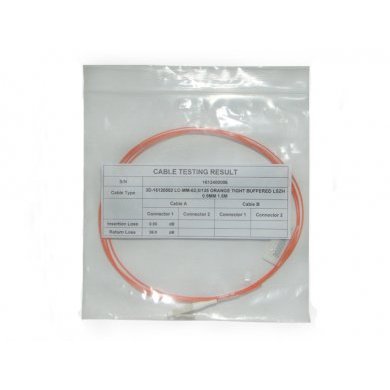 3D-16120502 Seccon Cordão Optico Multimodo 62.5/125 LC