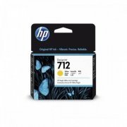 Cartucho HP 712 amarelo 29ml Plotter T210 T230 T250 T630 T650
