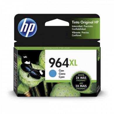 3JA54AL HP Cartucho de Tinta 964XL Ciano 6.5ml