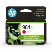 HP Cartucho de Tinta 964XL Magenta 6.5ml Compativel HP OfficeJet Pro 9010/ Pro 9020 - Rendimento Aprox. 1600 P
