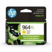 HP Cartucho de Tinta 964XL Amarelo 6.5ml Compativel HP OfficeJet Pro 9010/ Pro 9020 - Rendimento Aprox. 1600 P