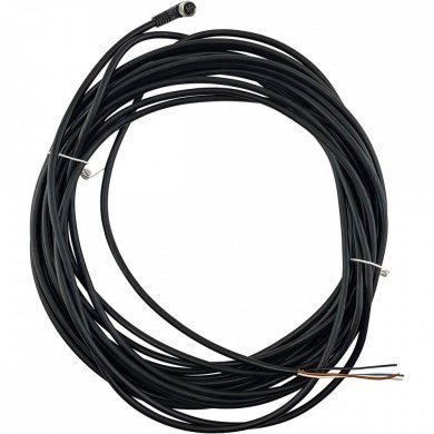 3RX1575 Cabo 10m com conector fêmea 4 terminais angular
