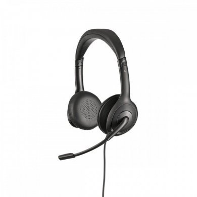 4010007 Intelbras Headset Biauricular WHS 60 Duo USB preto